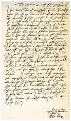 Brief van John Knox aan Sir Nicholas Throgmorton, 6 augustus 1561