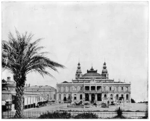 Casino, Monte Carlo, eind 19e eeuw
