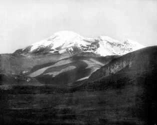 Mount Chimborazo, Ecuador, 1893.