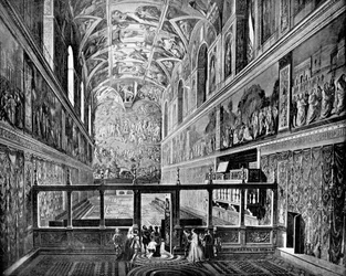 Sixtijnse Kapel, Vaticaan, Rome, 1893