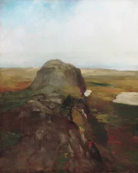 Herfststudie, uitzicht over Hanging Rock, Newport, R.I.