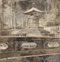 Het graf van Iyeyasu Tokugawa
