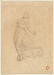 Allegorische vrouwelijke figuur