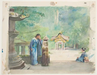 Heilige Fontein, Iyemitsu Tempel