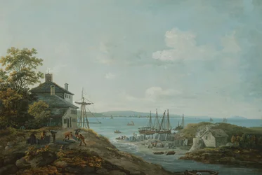 Leien laden bij Bangor Ferry