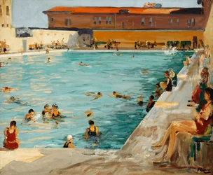 Het Volkszwembad, Palm Beach