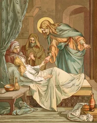 Jezus wekt de dochter van Jairus op