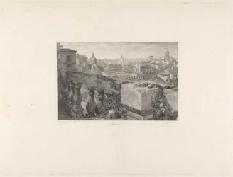 Rome, vanuit de Farnese-tuinen