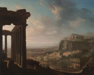 Ruïnes van een antieke stad, ca. 1810-20