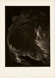 Satan roept de gevallen engelen op, Boek 1, regel 314, uit John Milton, Paradise Lost