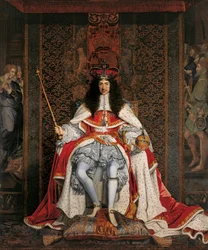 Portret van Karel II van Engeland 1630-1685, circa 1676