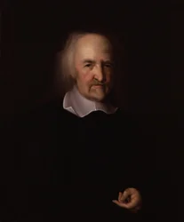 Portret van Thomas Hobbes, 1669-70
