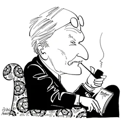 C G Jung, karikatuur door John Minnion