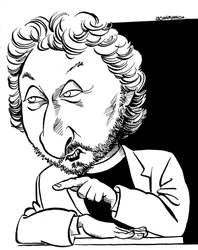 Howard Jacobson karikatuur, Brits auteur