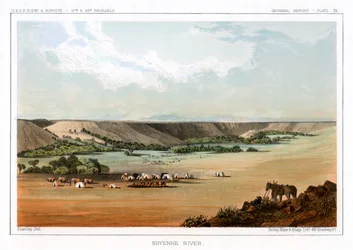 Cheyenne River, VS, 1856