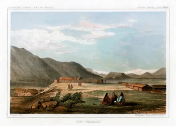 Fort Okinakane, Verenigde Staten, 1856