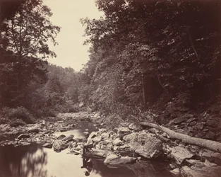 De Wissahickon Creek bij Philadelphia