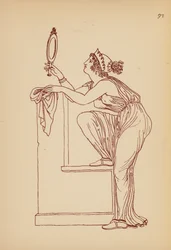 Oud-Griekse vrouwelijke kleding