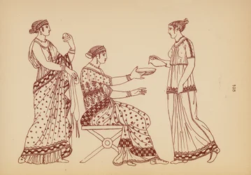 Oud Griekse Vrouwelijke Kleding