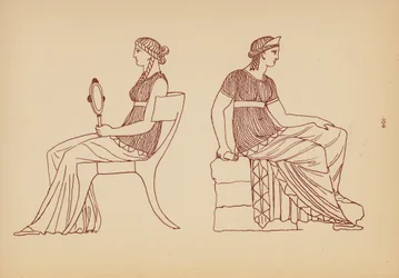 Oud-Grieks vrouwelijk kostuum