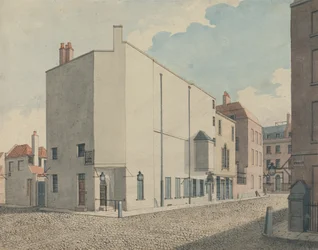Argyll Concert Rooms, Regent Street, Londen: perspectief