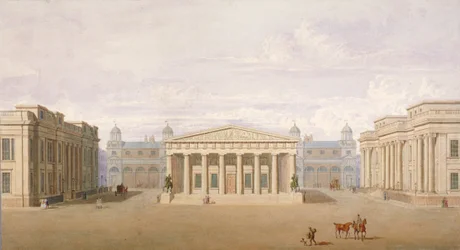 Trafalgar Square, Westminster, Londen, 1828