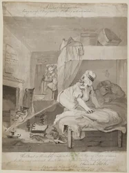 Een patentblusser, een veilige en gemakkelijke manier om een kaars uit te blussen, 1801