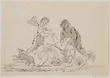 Een straatongeluk, 1804
