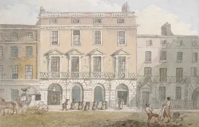 Freemasons Hall en Tavern, Great Queen Street, c.1800