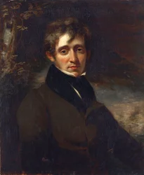 Portret van de dichter Thomas Moore (More) (1779-1852), door John Opie (1761-1807).