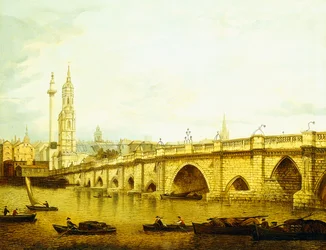 Een uitzicht op de London Bridge