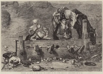 Hudibras en Ralpho in de schandpaal