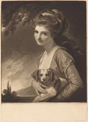 Lady Hamilton als Natuur, gepubliceerd 1784
