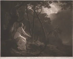 De dame in Miltons Comus