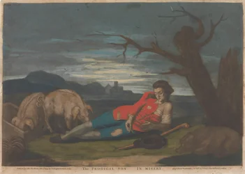 De verloren zoon in ellende (1 van 5)