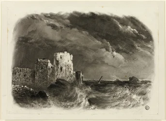 Vervallen Kasteel aan Zee