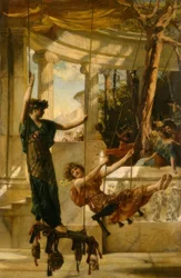 J.R.Weguelin, Het schommelfeest