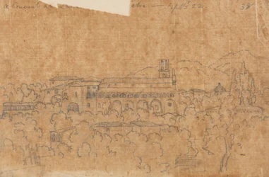 Een klooster in La Cava nabij Vietri, 22 september