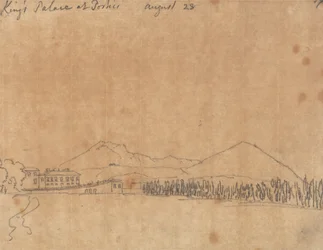 Koningspaleis in Portici, 28 augustus