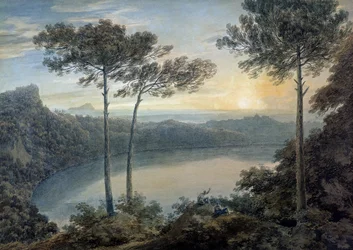 Meer Albano en Castel Gandolfo