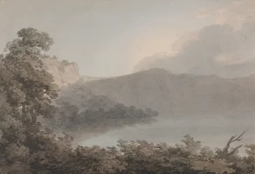 Meer van Vico tussen Rome en Florence