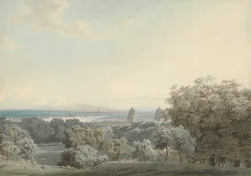 Londen vanaf Greenwich Hill