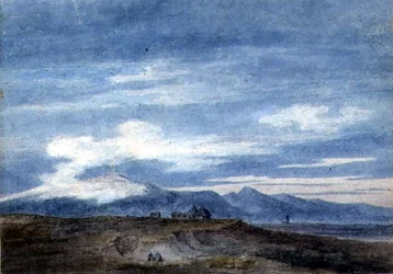 Herderhut aan de rand van de Pontijnse moerassen, tussen Valetri en Terracina