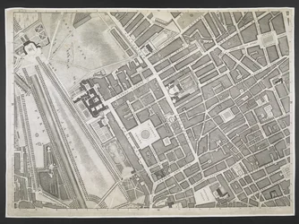 Plan van Londen, Piccadilly, St. James