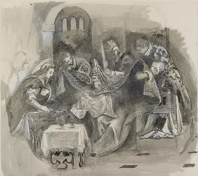 Tekening van Tintoretto