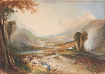 Studie naar het verhaal van Apollo en Daphne