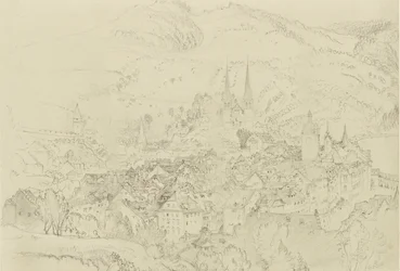 Uitzicht op Luzern van boven