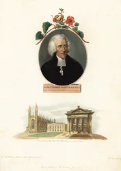 Thomas Martyn, Professor in de Botanie, Universiteit van Cambridge (gravure)