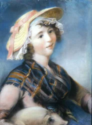 Meisje met varken