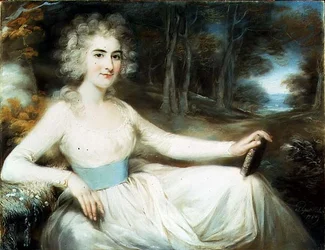Portret van juffrouw Harriet Read